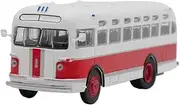 Scale Vehicle 1:72 for ZIS 155 USSR GIS Bus Alloy Bus Vehicle Model Kit Die-cast Toy Car Gift Metal Toy car