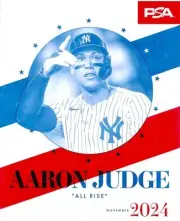 PSA Magazine November 2024 Aaron Judge New York Yankees - Still in Plastic