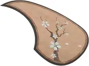 Kisangel Guitar Pickguard Decal Elegant Cherry Blossom Teardrop Design Self Adhesive Scratch Plate for Acoustic Guitars Stickers