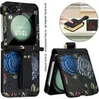 For Samsung Galaxy Z Flip 6/5/4/3 Slim 3D Shockproof Phone Case Cover With Strap