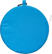 Special Needs Essentials FocusPad Seat (Blue Circle) | Vibrating Cushion | Calming Pillow for Sensory Kids | 9.5 in x 9.5 in x 3 in