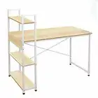 Computer Desk Study Table Workstation with Storage Shelves Home Office Furniture