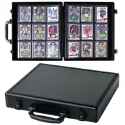 Azamou Toploader Binder for Trading Cards, Hard Cases, Holds 180 Toploaders, ...