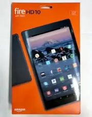 NEW Amazon Fire HD 10 32GB 7th Generation 10.1 inch Tablet with Alexa - Black