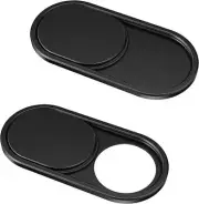 Webcam Cover Slide[2-Pack], 0.023 Inch Ultra-Thin Metal Web Camera Cover for
