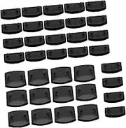 ＫＬＫＣＭＳ End Caps for Bed Slat Holder Portable Replacement Side Slat Bracket Cover Sides Ends Fixings for Day Bed Leather Bed, 36Pieces