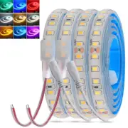 24V 2835 SMD LED Strip Light Waterproof IP68 120LED Flexible Tape Rope Lighting