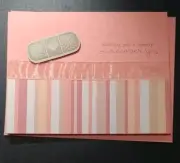 Handmade homemade Get Better Soon Well Soeedy Recovery W/Envelope greeting card!