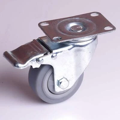 3 inch Heavy Duty Caster Wheels Swivel with Brake Locking Casters Castor Wheels