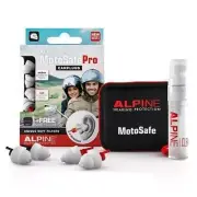 Alpine MotoSafe Pro Earplugs SNR17 20 Motorcycle Racing Street Commute Race Tour