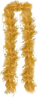 Feather Boa Gold 1.82m