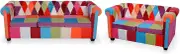 Generic 2 Piece Chesterfield Sofa Set Fabric
