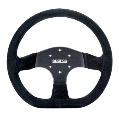 SPARCO #015R353PSN STEERING WHEEL 353 BLACK SUEDE