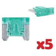 30A LOW PROFILE MINI BLADE FUSE 5 Pack Automotive Box Block Tap OEM Replacement