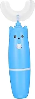 DRESSOOS 1 Set Electric Toothbrush U Shaped Tooth Cleaner for Soft Bristle Design Fun Adorable Appearance for Healthy Teeth Care