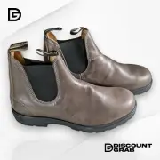 Blundstone 1469 Unisex Classic Chelsea Boots Steel Grey - Size USAM 11