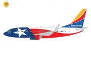 G2SWA1009F GeminiJets 737-700 1/200 Model Lone Star One Southwest Airlines