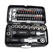 38PCS ratchet wrench set 1/4 socket screwdriver for head t
