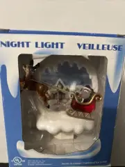 3 Night Light Veilleuse Santa Clause, Gingerbread Man, And Christmas Tree Tested
