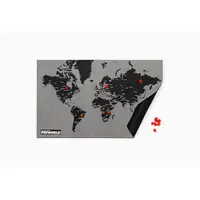 在飛比找PChome24h購物優惠-palomar拼世界地圖 迷你版 黑色