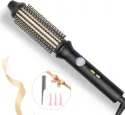 Thermal Brush Ionic Heated round Brush for Blowout Look, Hot Hair Curling Iron