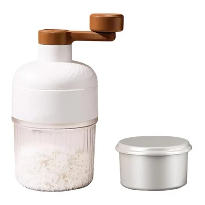Ice Maker Manual Ice Crusher,Snow Cone Machine Household Portable Ice6568