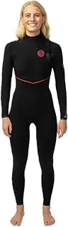 Rip Curl - Women's - Flashbomb Fusion 4/3mm Zip Free Wetsuit Steamer - Black