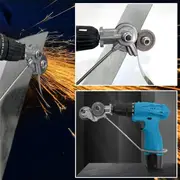 Electric Drill Plate Cutter,metal Nibbler Drill Attachment With Adapter, Diy Metal Drill Attachment Photo Color