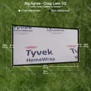 Tyvek Footprint for the Big Agnes Craig Lake Sl2 Tent