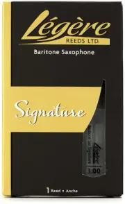 Legere LGBSSS-3 - Signature Baritone Saxophone Reed - 3.0