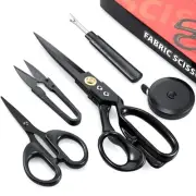 9 Inch Fabric Scissors Tailor Sewing Shears for Fabric Cutting Heavy Duty Tai...