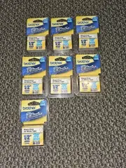 Brother M231 P-touch Label Tape 1/2" White
