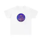 Psychedelic Electronic Cat Art T-Shirt, Unisex Tee, Graphic Cat Shirt, Trippy