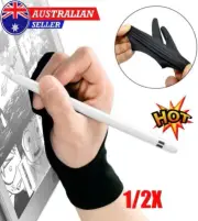 2-Finger Tablet Drawing Anti-Touch Gloves For iPad Pro 9.7 10.5 12.9" Pencil PB