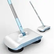 Stainless Steel Sweeping Machine Push Type Hand Push Magic Broom Dustpan Handle Household Cleaning Package Hand Push Sweeper Mop