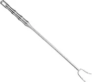 Stainless Steel Food Flipper Hook Meat Hook for BBQ Camping Cooking for Pork Chicken Easy to Clean Effort Saving Turner Tool