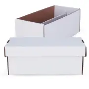 3 BCW Cardboard Graded Card Shoe Box - Graded Card Storage Box