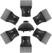 PAMINGONO Protective Cover Included Universal Hair Diffuser Attachment Hair Dryer Comb Nozzle
