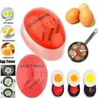 Heat Sensitive Color Changing Egg Timer Soft Boiled Display Cooking Clock AU HOT