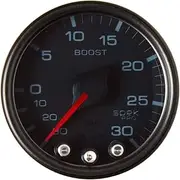 Auto Meter P30252 Gauge, Vac/Boost, 2 1/16", 30Inhg-30Psi, Stepper Motor W/Peak & Warn, Smoke/Black, Spek-Pro