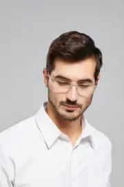 Mens Business Rectangle Transition Photochromic Reading Glasses Mens +1.0 ~ 4.0