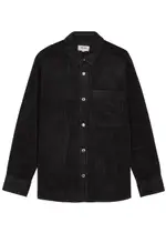Agolde Odele Corduroy Shirt - Dark Grey - S (UK8-10 / S) S (UK8-10 / S)
