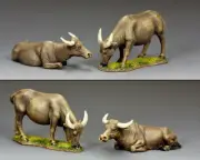 KING & COUNTRY VIETNAM WAR VN124 PAIR OF WATER BUFFALOES