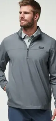 NWT Travis Mathew Heater Series Wanderlust 1/4 Zip Jacket Mens XXL