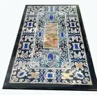 Modern Art Conference Table for Office Furniture Black Marble Dining Table Top