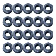 20 Two Piece Flanged M22x1.5 Wheel Nuts 33mm Hex Unimount Hub Piloted Semi Truck