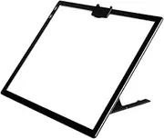 Justivana Rechargeable A3 Light Pad for,Tracing Light Box with Stand and Clip,3 Colors Stepless Dimmable
