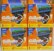 Gillette Fusion 5 Proglide Refill Cartridges 4X8=32 Count (Newest Type Package)