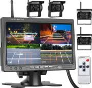 1080P Wireless Vehicle Backup Camera for Trucks Pickups Bus Trailers Caravans...