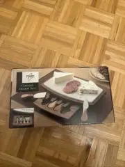 B. Smith Cheese Board Set Cutting Board With Extra Hide Away Utensils